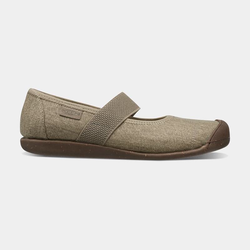 Keen Sienna Kanvas - Kadın Casual Ayakkabı - Haki - Türkiye (486790CXB)